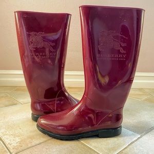 FINAL SALE‼️ Burberry Rainboots